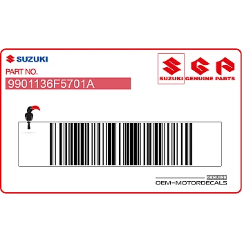 Étiquettes d'avertissement RM 125