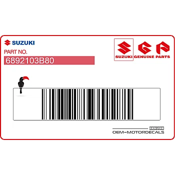 Waarschuwingssticker, linkerkant