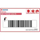 Emblemat na błotnik tylny RM85, prawa strona