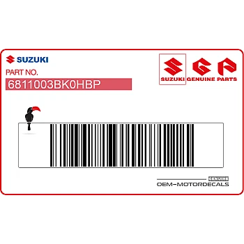 Adesivo serbatoio RM85, lato destro