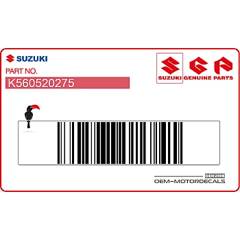 Pegatina de guardabarros trasero