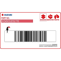 Autocollant SUZUKI pour garde-boue arrière