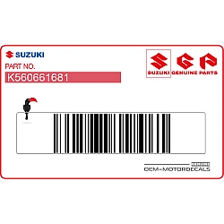 Autocollant de flanc de radiateur RM-Z250, côté droit