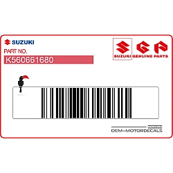 Autocollant de flanc de radiateur RM-Z250, côté gauche