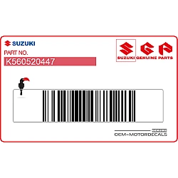 Autocollant avant garde-boue 250