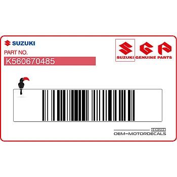 RM-Z250 Left radiator shroud graphic, left side