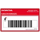 Honda NX250 Dominator Seitenverkleidung Dominator Aufkleber linke Seite OEM 64622KW3900ZC