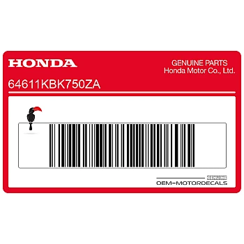 Right side fairing stripe