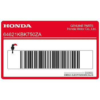 Linker kuipdeel sticker