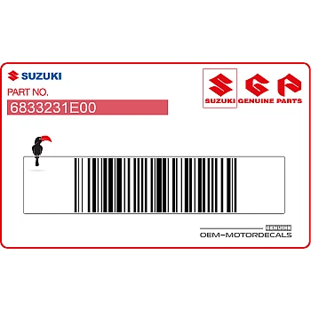 Tire air pressure label