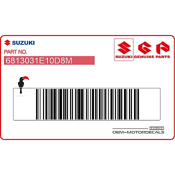 Frame Suzuki RF900R tape set, right side