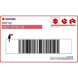 Warnhinweis-Sicherheitsaufkleber für Kraftstofftank