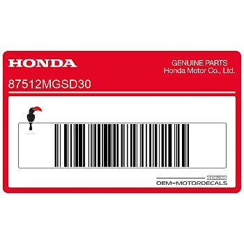 Zubehör- und Lastaufkleber