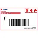 Autocollant d'avertissement pour écran de carénage avant