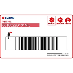 Carena inferiore Suzuki RGV250 set adesivi, lato destro