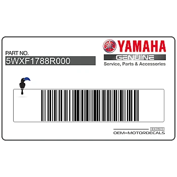 Heckverkleidung Aufkleber, Linke Seite