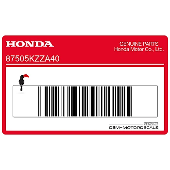 Swingarm tire caution label