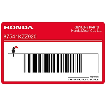 Autocollant de sécurité