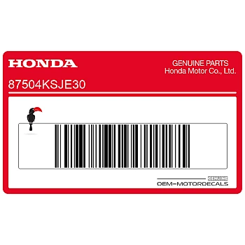 Warnhinweisaufkleber, rechte Seite