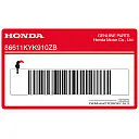Honda logo sticker voor voorspatbord