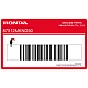 Autocollant d'accessoires et de charge Honda CB650R OEM 87512MKND50