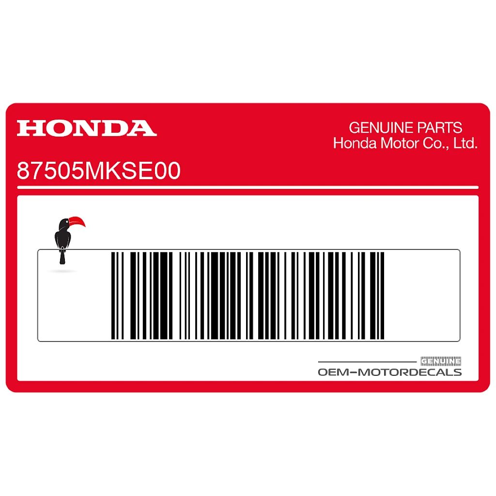 Honda CRF1100 AFRICA TWIN Adesivo Pneumatici e Catena Forcellone OEM 87505MKSE00