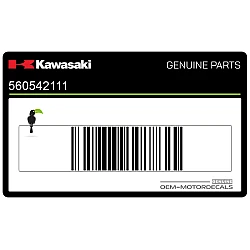 Fuel tank KAWASAKI emblem