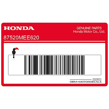Autocollant de sécurité