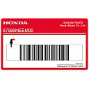 Fuel tank fuel label
