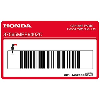 Autocollant de sécurité