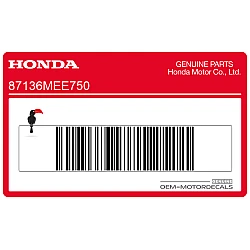 Fuel hose label