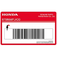 HONDA Kraftstofftank Premium Kraftstoffwarnaufkleber für Honda CBR600RR 87586-MFL-K20