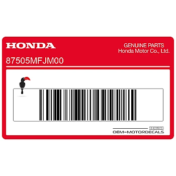 Autocollant de pneu de garde-boue avant (espagnol)