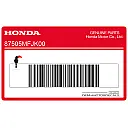 Schwinge CBR600RR Reifeninformation & Antriebsketten-Aufkleber