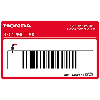 Accessoires en laadwaarschuwing sticker
