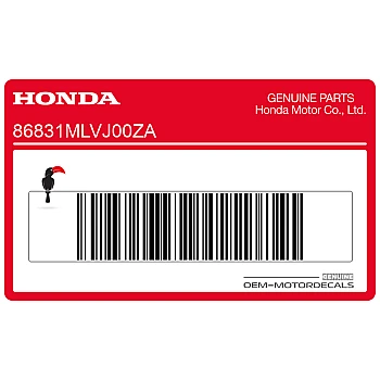 CB1000F Seitenverkleidungsaufkleber, rechte Seite