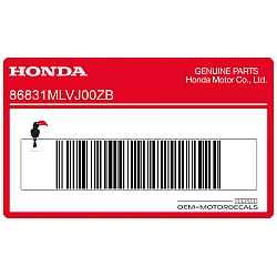 Side cover stripe, right side