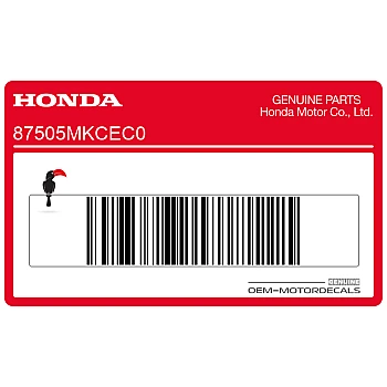 Swingarm band sticker