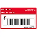 Pegatina de embellecedor de pantalla derecho, lado derecho