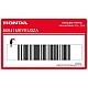 Honda CB650R Emblema Convogliatore Radiatore Logo Adesivo Fabbrica Originale Autentico OEM 86641MKYEU0ZA