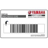 YAMAHA Juego de pegatinas para quilla TDR125, lado derecho 5AN-28303-10-00