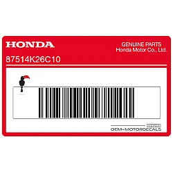 ABS INFORMATION caution label