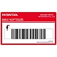 Honda Monkey Batteriedeckel MONKEY Aufkleber linke Seite OEM 86641K0FT00ZB Original Werk Grafik