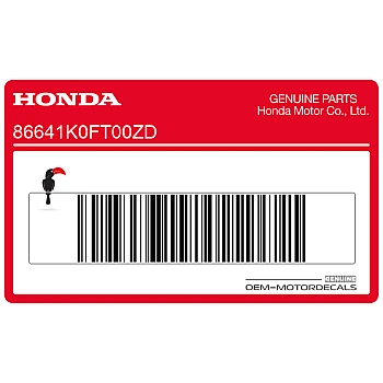 Side outer cover MONKEY emblem