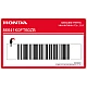 Genuine Honda Monkey Battery cover MONKEY logo emblem graphic factory original OEM 86641K0FT60ZB