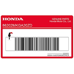 Emblema ad ala per fiancata, lato sinistro