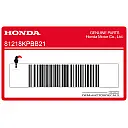 Luggage box cargo limit label