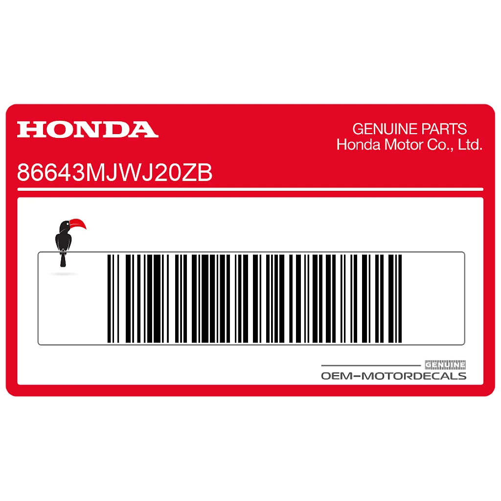 Honda-86643MJWJ20ZB Honda-86643MJWJ20ZB