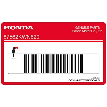 Caution label, French translation