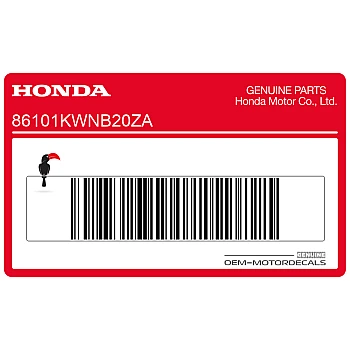 Emblemat na owiewkę HONDA